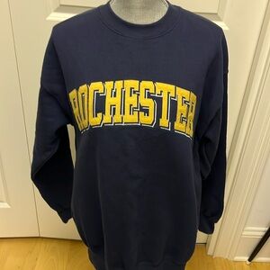 University of Rochester Sweatshirt Sz L